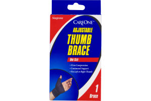 CareOne Adjustable Thumb Brace One Size