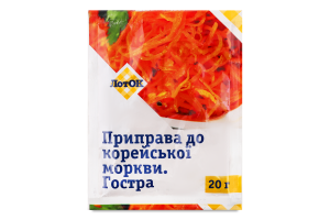 Приправа до корейської моркви Гостра ЛотОК м/у 20г