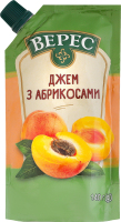 Джем с абрикосами нестерилизованный Верес д/п 140г