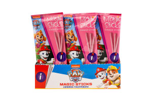 Соломка глазурована зі смаком полуниці Magic sticks Рома м/у 60г