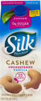 Silk Cashew Milk Unsweetened Vanilla