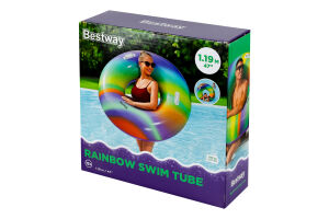 Коло надувне Веселка 119см 36352 Bestway