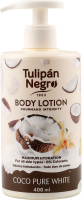 Лосьйон д/тіла Ніжний кокос 400мл з дозатором Tulipan Negro
