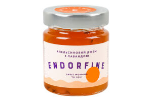 Джем апельсиновий з лавандою Endorfine с/б 234г