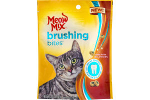 Meow Mix Brushing Bites Real Chicken