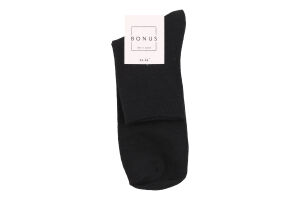Шкарпетки чоловічі Bonus 2541 чорний р.27-29