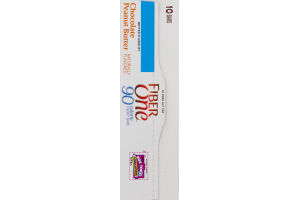 Fiber One 90 Calorie Chewy Bars Chocolate Peanut Butter Value Pack - 10 CT