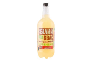 Напій бродіння хлібний пастеризований газований Білий Квас Тарас п/пл 1.5л