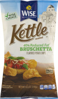 Wise Kettle Cooked Potato Chips Bruchetta