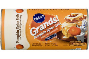 Pillsbury Grands! Rolls Pumpkin Spice with Pumpkin Spice Icing