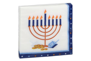 Smart Living Beverage Napkins Hanukkah - 16 CT