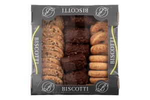 Печенье сдобное песочно-отсадное Демицио Микс Biscotti к/у 0.45кг