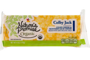 Nature's Promise Organic Cheese Colby Jack