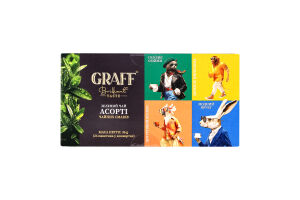 Чай Graff Зелений Асорті смаків 20*1,8г 36г