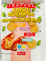 Мини-хлебцы пшеничные Королевский краб Trapeza м/у 90г