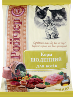 Корм сухой полнорационный для котов Ежедневный Ройчер м/у 400г