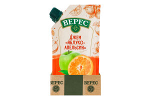 Джем нестерилизованный Яблоко-апельсин Верес д/п 140г
