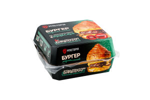 Бургер з біфштексом та соусом Хабанеро 240г М'ясторія