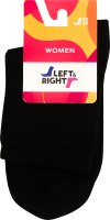 Носки женские Left&Right №110 00 36-38 черный