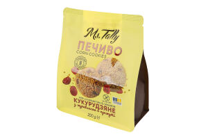 Печенье кукурузное с клюквой в кунжуте Ms.Tally м/у 200г