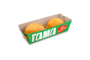 Гамбургеры с домашней котлетой Мини Гама Fresh Sandwiches м/у 180г