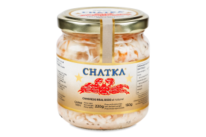 М’ясо Chatka королівського краба у розсолі