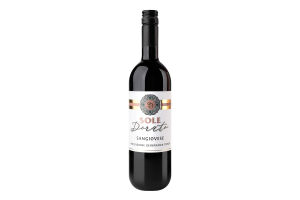 Вино Sole Dorato Sangiovese IGP червоне сухе 0.75 л