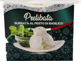 Сир Prelibata Буррата з травами кор/мол 50%