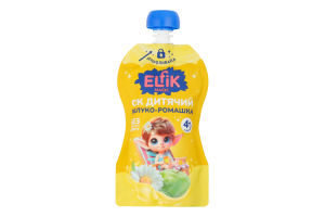 Сок для детей от 4мес Яблоко-ромашка Elfik Magic д/п 175мл