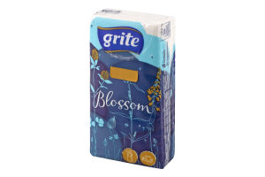 Хустинки носові Grite Blossom тришарові 10 шт