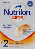 Смесь сухая для детей от 6 до 12мес Комфорт 2 Nutrilon к/у 300г