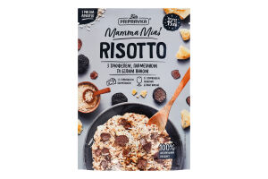 Суміш для приготування різотто натуральна з трюфелем, пармезаном та білим вином Risotto Mamma Mia Pripravka д/п 160г