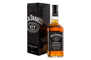 Віскі 0.7л 40% Tennessee Old №7 Brand Jack Daniel's к/у