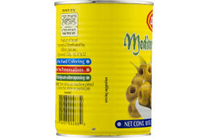 Osem Mediterranean Olives Green Pitted