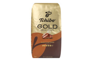 Кава натуральна смажена в зернах Gold selection Tchibo м/у 1кг