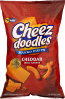 Wise Cheez Doodles Baked Puffs Cheddar Cheese