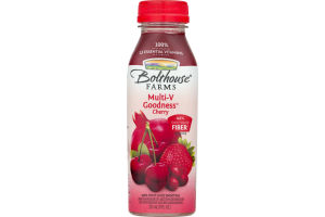 Bolthouse Farms 100% Fruit Juice Smoothie Multi-V Goodness Cherry