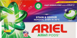 Капсули для прання Ariel Все в 1 для кольорового