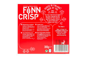 Сухарики житні Original Finn Crisp к/у 300г