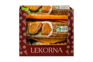 Коржи вафельные Бризоли ржаные Lekorna м/у 50г