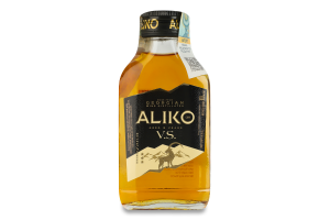 Бренди 100мл 40% 3 звезды VS Aliko C&W бут
