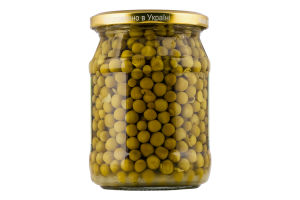 Горошок зелений консервований стерилізований Хуторок в/с с/б 460г