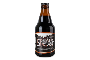 Пиво 0.33л 7.4% темне нефільтроване неосвітлене непастеризоване Milk stout Saga пл