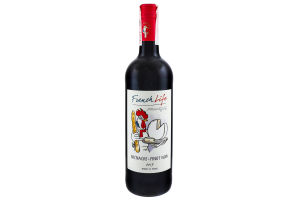 Вино 0.75л 12.5% червоне напівсухе Гренаш-Пино Нуар French Life пл