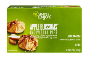 Ahold Simply Enjoy Pies Apple Blossoms - 2 CT