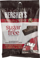 HERSHEY'S SPECIAL DARK Mildly Sweet Chocolate Bars, Sugar Free, 3 oz