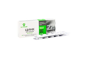 Добавка диетическая Цинк активный Elit-Pharm 40х0.25г