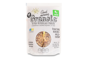 Завтрак сухой запеченный Гранола с орехами Good morning, Granola д/п 330г