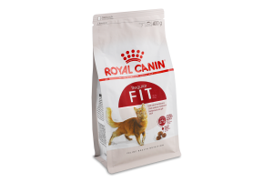 Корм сухий повнораціонний для дорослих котів від 1року Fit Royal Canin м/у 400г