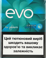 Изделия табакосодержащие для электрического нагревания с фильтром EVO Green option 20шт